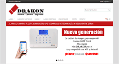 Desktop Screenshot of drakon.cl
